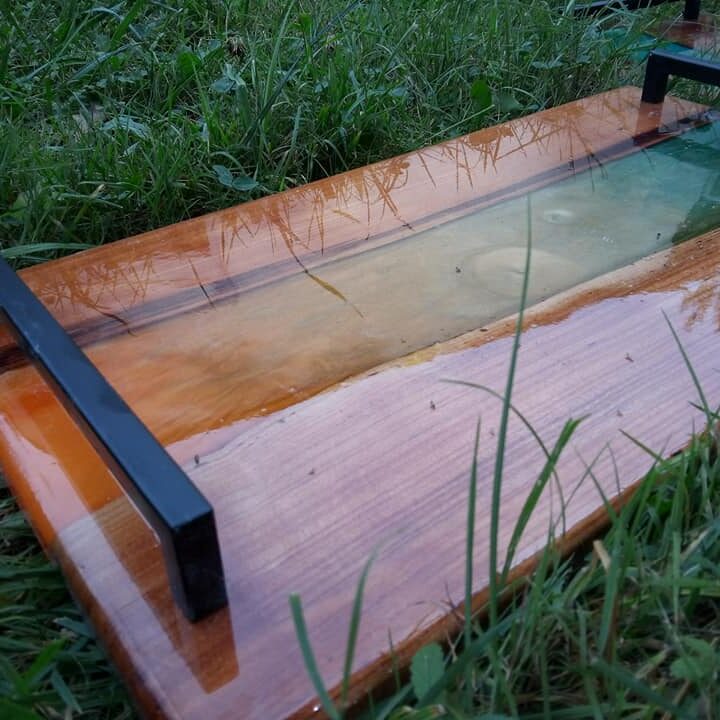 plateau de service epoxy