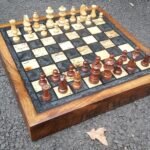 Échiquier en bois – modèle 40