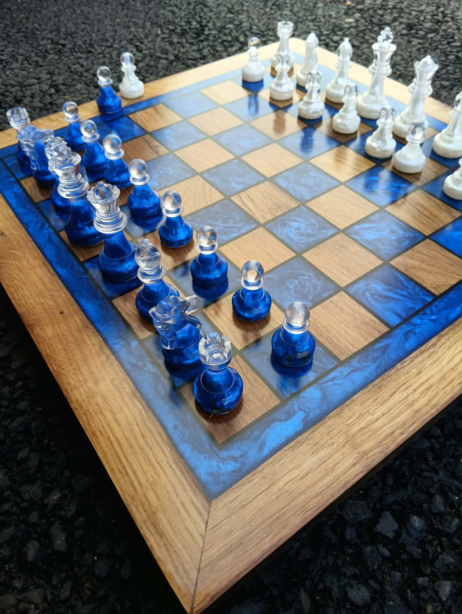 jeu d’échecs chêne massif